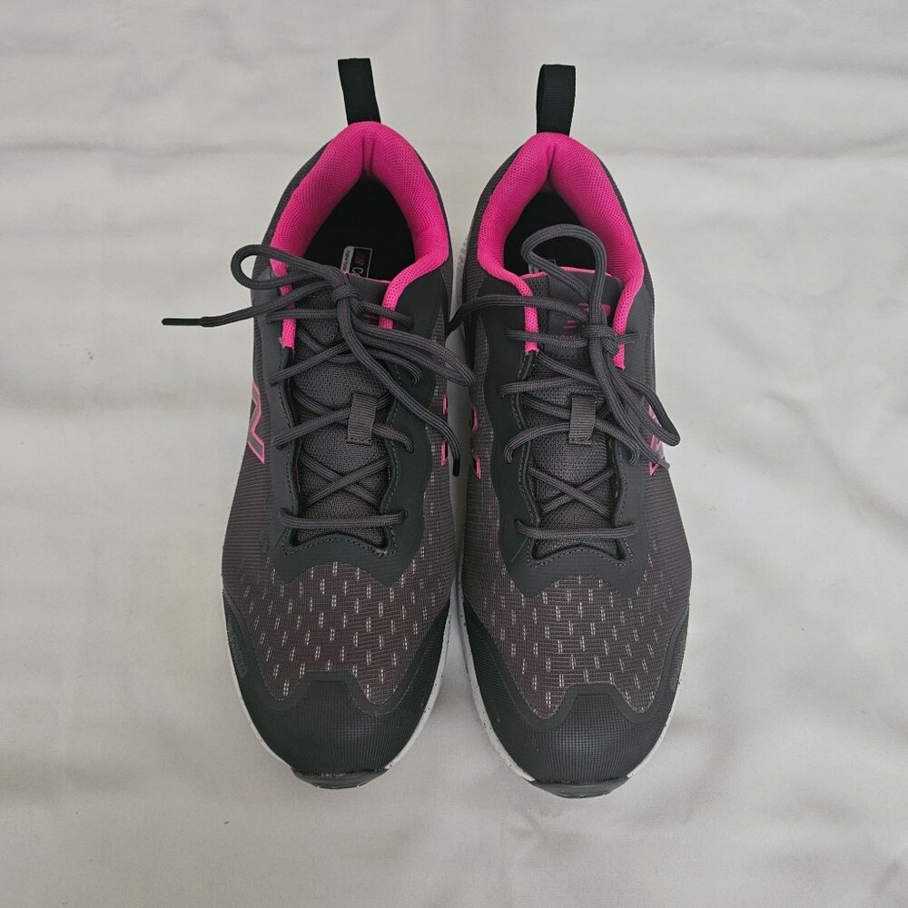 New Balance Women's Composite Toe Logic Wide Safety Shoes Gray/Pink Size US-12 - Picture 6 of 14